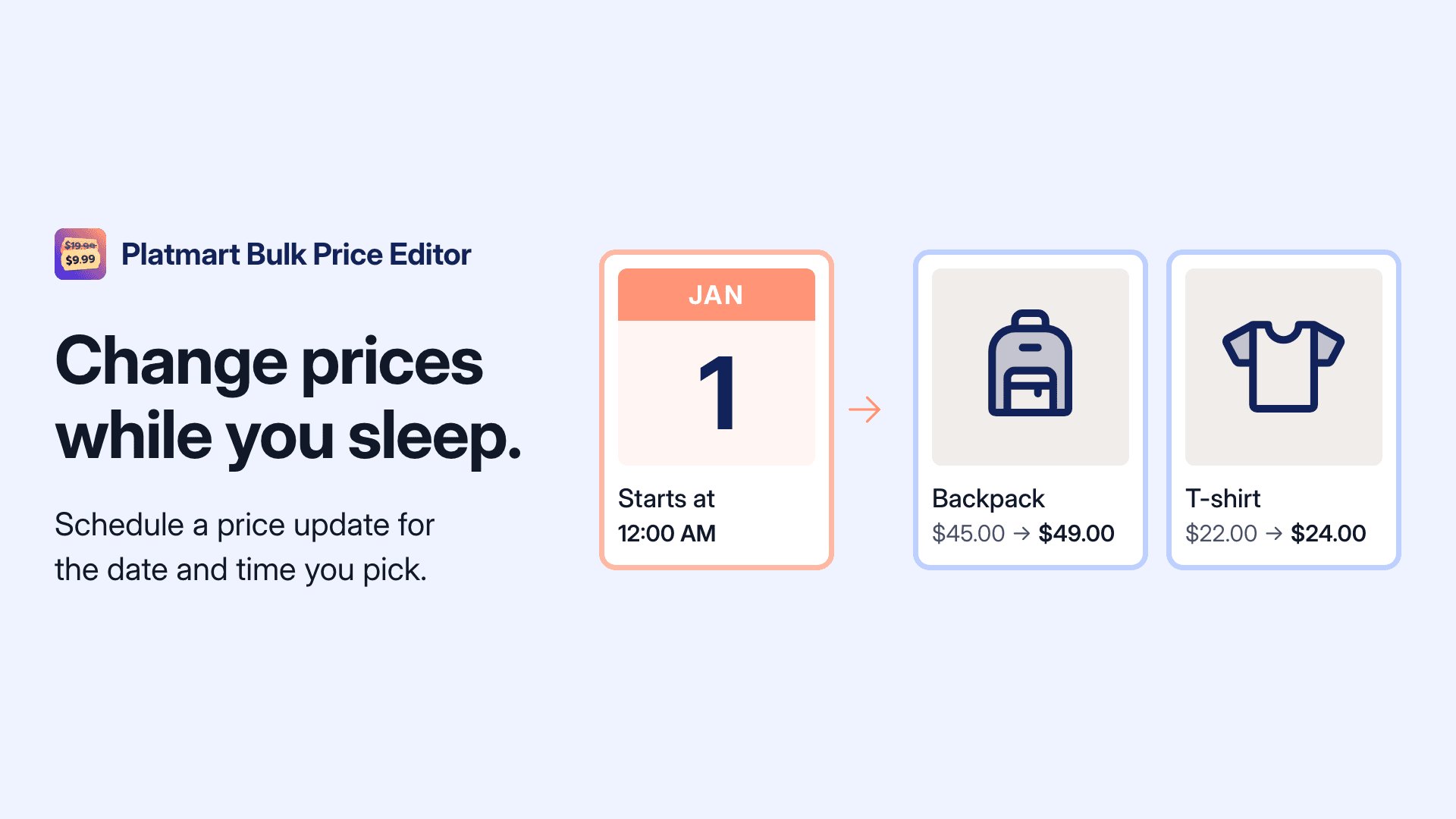 Schedule tasks to start later